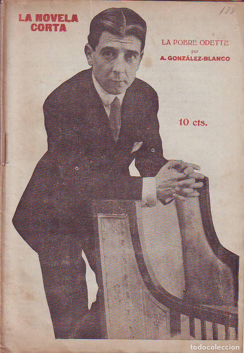 Libros: GONZALEZ BLANCO, Andr&eacute;s.- - La pobre Odette. - Foto 1