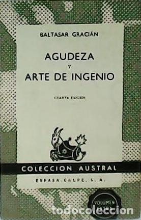Libros: GRACIAN, Baltasar.- - Agudeza y arte de ingenio. - Foto 1