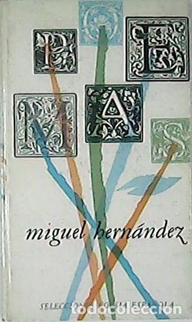 Libros: HERNANDEZ, Miguel.- - Poemas. Introducci&oacute;n de Jos&eacute; Luis Cano. - Foto 1