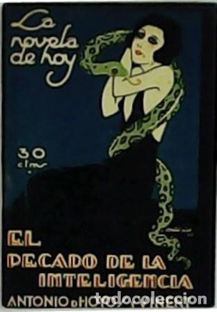 Libros: HOYOS Y VINENT, Antonio de.- - El pecado de la inteligencia. Ilustr. de Baldrich. - Foto 1