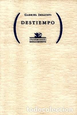 Libros: INSAUSTI, Gabriel.- - Destiempo. Poemas. - Foto 1