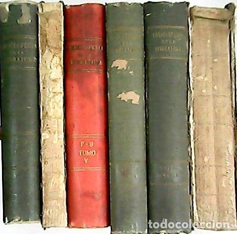 Libros: JARN&Eacute;S, Benjam&iacute;n.- - Enciclopedia de la literatura. 6 tomos. - Foto 1