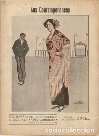 Libros: LARRUBIERA, Alejandro.- - Del barrio de la manoler&iacute;a. Ilustr. de E. de la Torre. - Foto 1