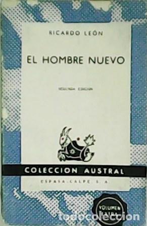 Libros: LE&Oacute;N, Ricardo.- - El hombre nuevo. Novela. - Foto 1