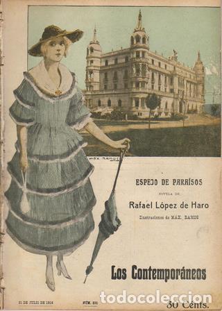 Libros: LOPEZ DE HARO, Rafael.- - Espejo de para&iacute;sos. Ilustr. de Max Ramos. - Foto 1