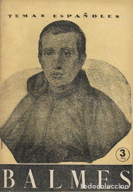 Libros: MANFREDI CANO, Domingo.- - Jaime Balmes. - Foto 1