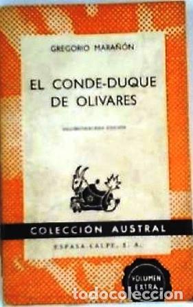 Libros: MARA&Ntilde;ON, Gregorio.- - El conde duque de Olivares. - Foto 1