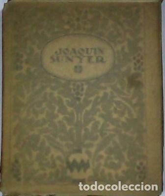 Libros: MARQUINA, Rafael.- - Joaqu&iacute;n Sunyer. - Foto 1