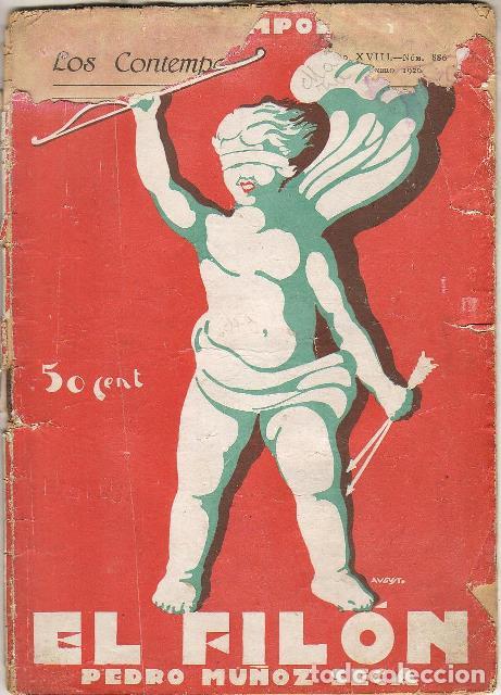 Libros: MU&Ntilde;OZ SECA, Pedro.- - El fil&oacute;n. Comedia en tres actos. Cubierta de Augusto. - Foto 1