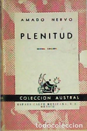 Libros: NERVO, Amado.- - Plenitud. - Foto 1