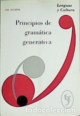 Libros: NIVETTE, Jos.- - Principios de gram&aacute;tica generativa. - Foto 1