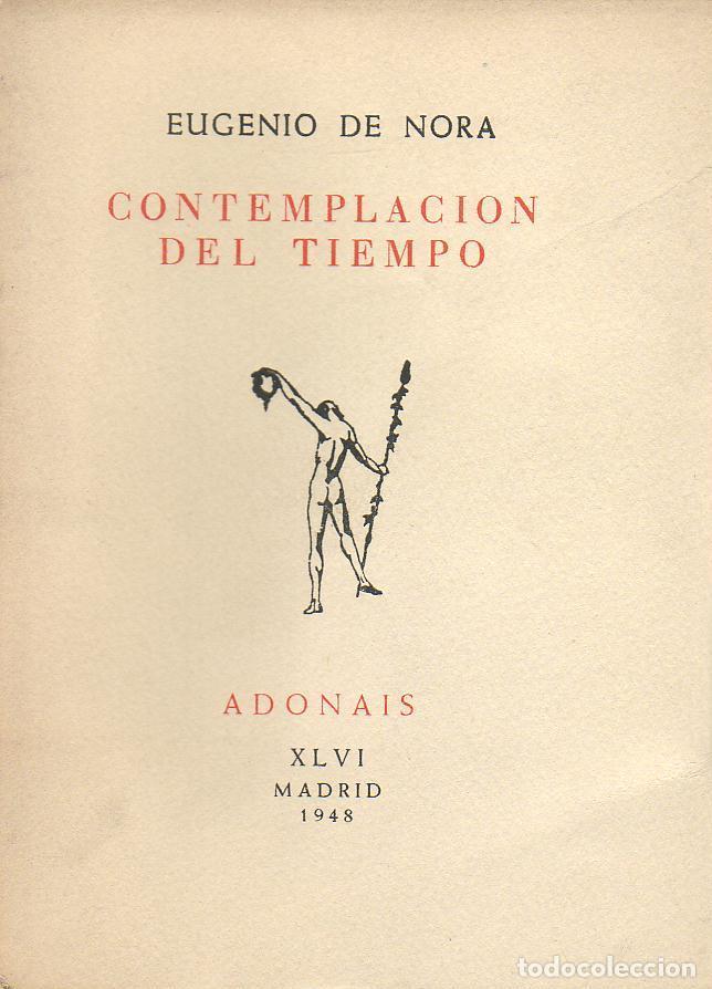 Libros: NORA, Eugenio de.- - Contemplaci&oacute;n del tiempo. - Foto 1