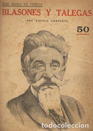 Libros: PEREDA, Jos&eacute; Mar&iacute;a de.- - Blasones y talegas. - Foto 1