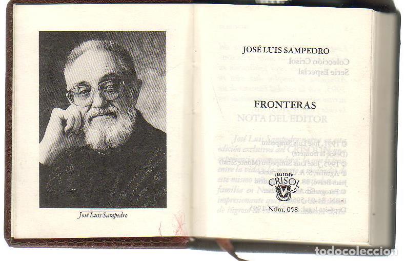Libros: SAMPEDRO, Jos&eacute; Luis.- - Fronteras. - Foto 1