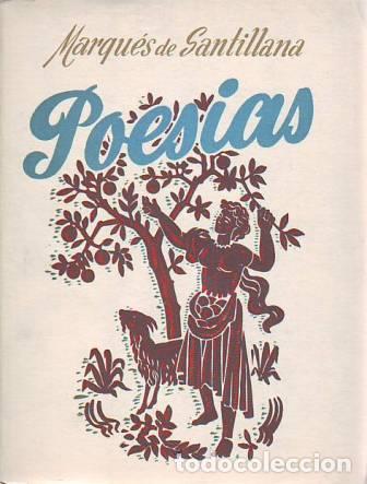 Libros: SANTILLANA, Marqu&eacute;s de.- - Poes&iacute;as. - Foto 1
