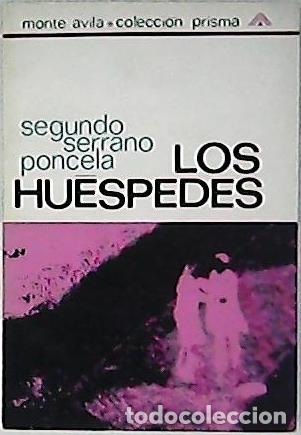 Libros: SERRANO PONCELA, S.- - Los hu&eacute;spedes. Relatos. - Foto 1