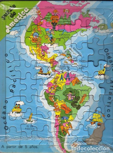 Libros: t - PUZZLE DE AMERICA.- - Foto 1