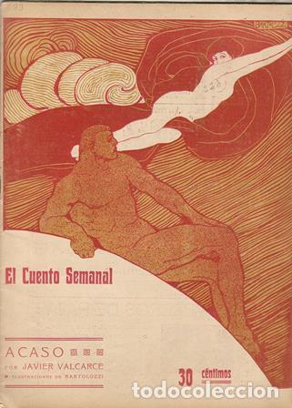 Libros: VALCARCE, Javier.- - Acaso. Ilustr. de Bartolozzi. - Foto 1