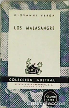 Libros: VERGA, Giovanni.- - Los malasangre. Novela. - Foto 1
