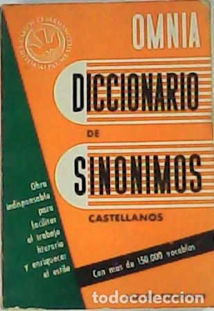 Libros: DICCIONARIO DE SINONIMOS CASTELLANOS.- - Foto 1