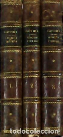 Libros: MALTE-BRUN.- - Geograf&iacute;a Universal. Tomos I, II y III - Foto 1