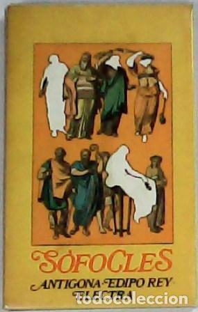 Libros: SOFOCLES.- - Ant&iacute;gona. Edipo Rey. Electra. Traducci&oacute;n de Luis Gil. - Foto 1