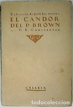 Libros: CHESTERTON, Gilbert Keith.- - El candor del padre Brown. - Foto 1