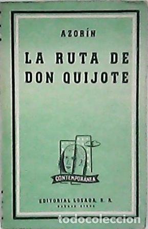 Libros: AZORIN.- - La ruta de Don Quijote. Cubierta de S. Baldessari. - Foto 1