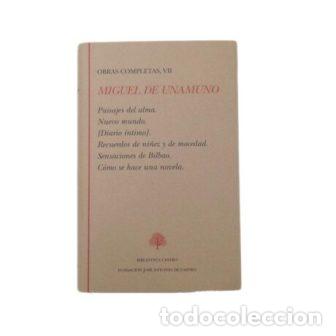 Libros: UNAMUNO, Miguel de.- - Obras completas, VII: - Foto 1