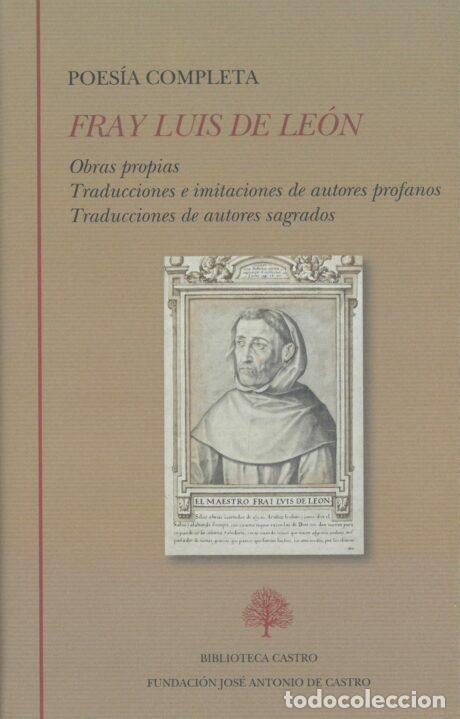 Libros: LE&Oacute;N, Fray Luis de.- - Poes&iacute;a completa - Foto 1