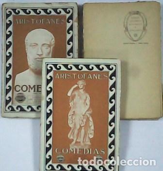 Libros: ARISTOFANES.- - Comedias. 3 Tomos. - Foto 1