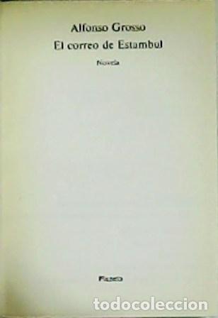 Libros: GROSSO, Alfonso.- - El correo de Estambul. (Novela). - Foto 1