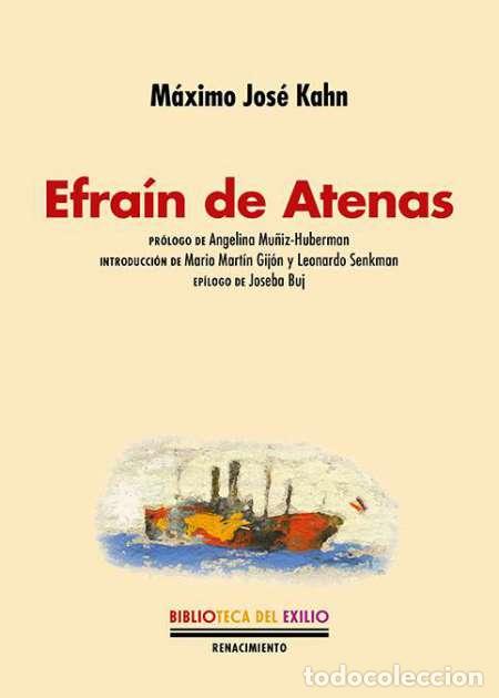 Libros: KAHN, M&aacute;ximo Jos&eacute;.- - Efra&iacute;n de Atenas. - Foto 1