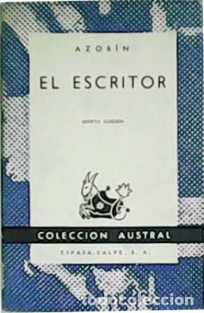 Libros: AZOR&Iacute;N.- - El escritor. - Foto 1