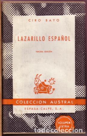 Libros: BAYO, Ciro.- - Lazarillo espa&ntilde;ol. - Foto 1