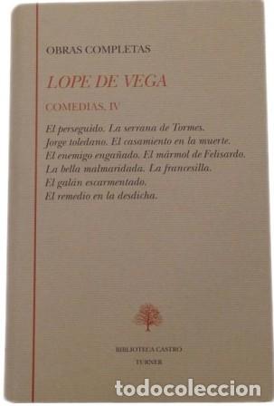 Libros: VEGA, Lope de.- - Obras completas. Comedias, IV. - Foto 1