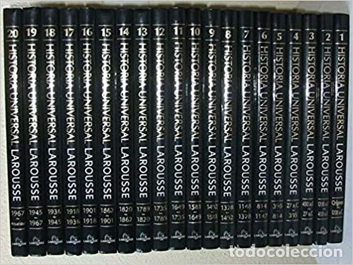 Libros: HISTORIA UNIVERSAL LAROUSSE.- 20 tomos. - Foto 1