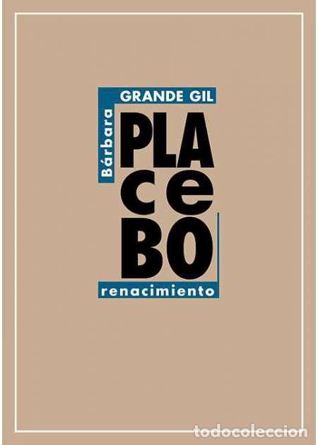 Libros: Grande Gil, B&aacute;rbara.- - Placebo. - Foto 1