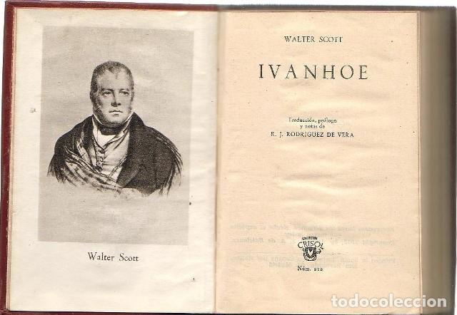 Libros: SCOTT, Walter.- - Ivanhoe. - Foto 1