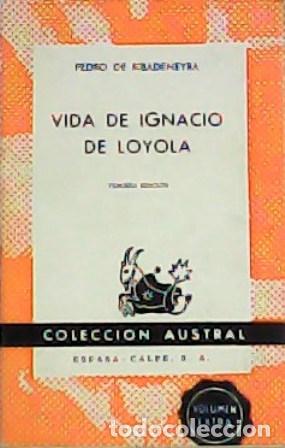 Libros: RIBADENEIRA, Pedro.- - Vida de Ignacio de Loyola. - Foto 1