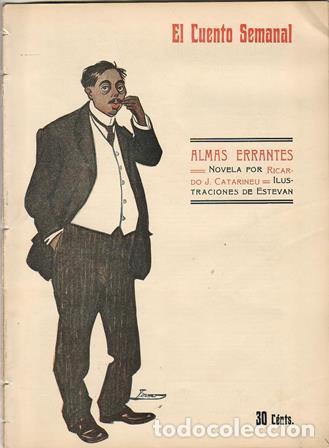 Libros: CATARINEU, Ricardo J.- - Almas errantes. Ilustr. de estevan. - Foto 1
