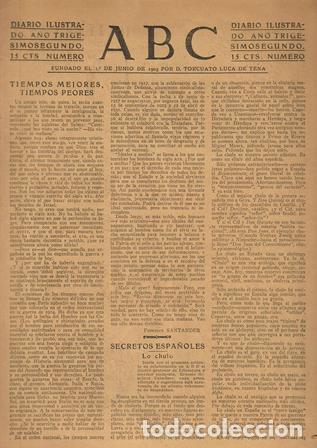 Libros: ABC. Diario Republicano de Izquierdas, a&ntilde;o 32.- - Foto 1
