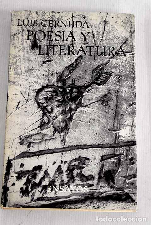 Libros: Poes&iacute;a y literatura: Cernuda, Luis.- Cernuda, Luis - Foto 1