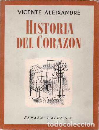 Libros: ALEIXANDRE, Vicente.- - Historia del coraz&oacute;n. Poes&iacute;a. - Foto 1