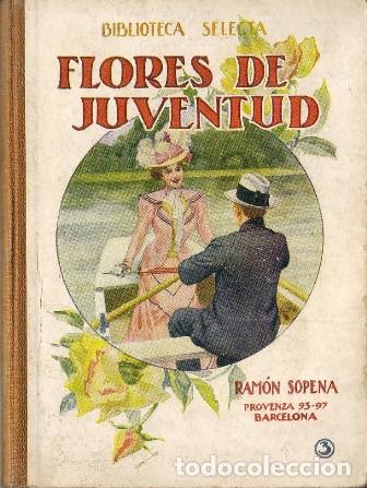 Libros: AN&Oacute;NIMO.- - Flores de juventud. - Foto 1