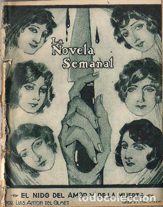 Libros: ANTON DEL OLMET, Luis.- - El nido del amor y de la muerte. - Foto 1