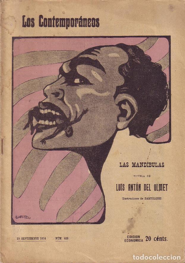 Libros: ANTON DEL OLMET, Luis.- - Las mand&iacute;bulas. Dibujos de Bartolozzi. - Foto 1