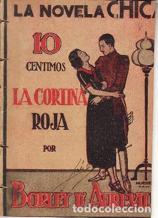 Libros: AUREVILLY, Barbey D.- - La cortina roja. Cubierta de Nuere. - Foto 1