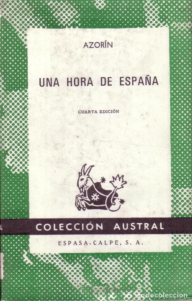 Libros: AZORIN.- - Una hora de Espa&ntilde;a (Entre 1560 y 1570). - Foto 1