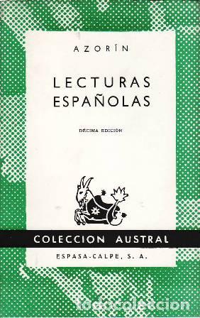 Libros: AZORIN.- - Lecturas espa&ntilde;olas. - Foto 1